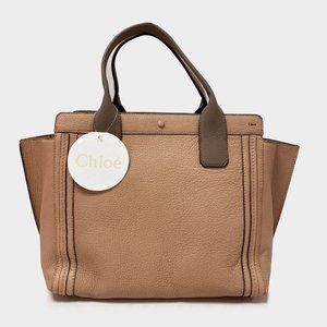 Chloe Alison Cement Pink Shoulder Bag